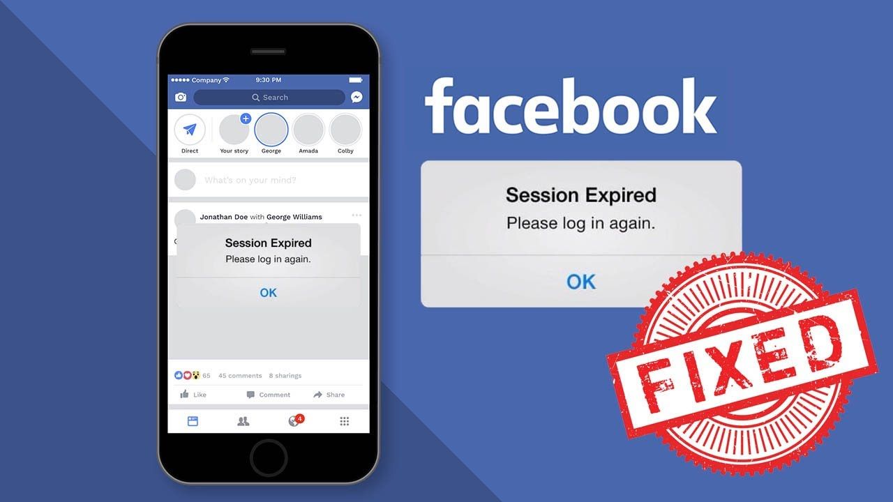 Why Is My Facebook Keep Saying Session Expired